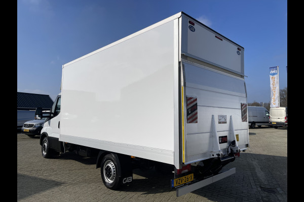 Iveco Daily 35S14 Himatic 8 traps automaat / bakwagen met laadklep / rijklaar € 30.950 ex btw / lease vanaf € 554 / cruise en climate control / standkachel en stoelverwarming