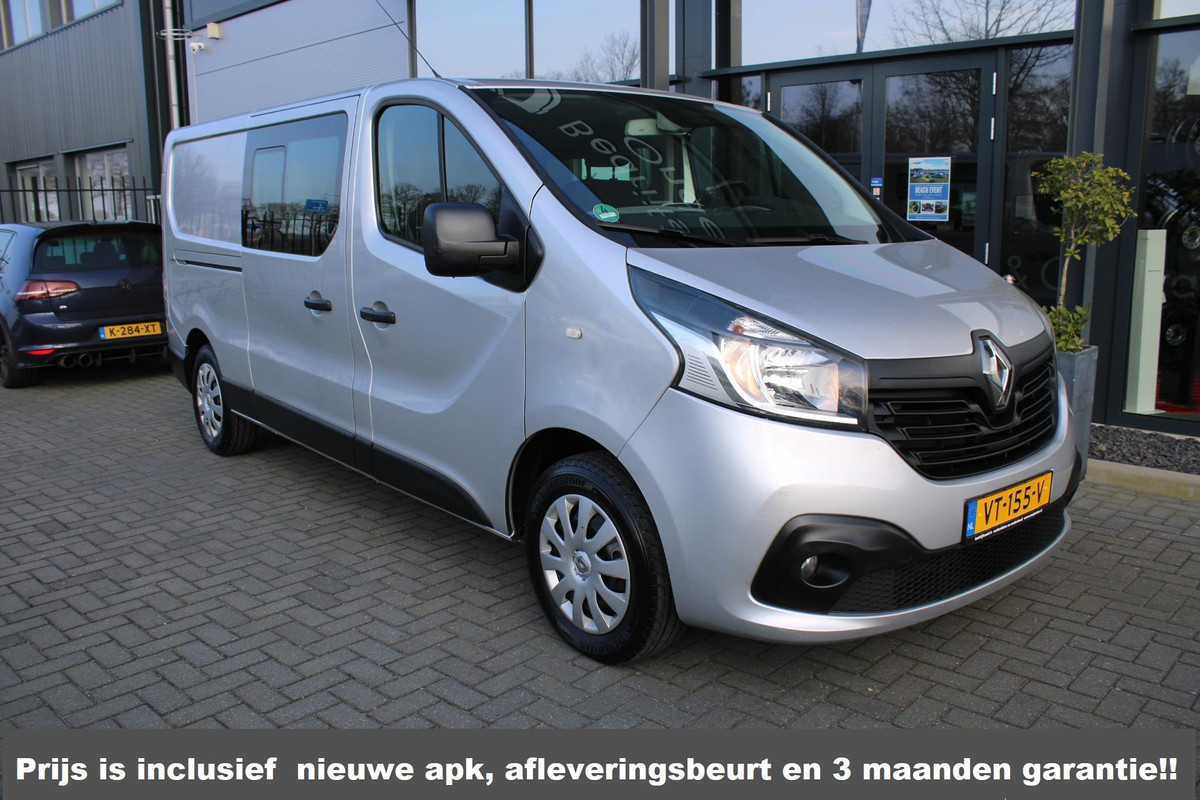 Renault Trafic 1.6 dCi T29 L2H1 Dubbele Cabine Comfort airco cruise navi