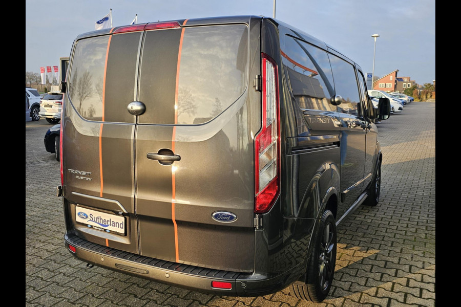 Ford Transit Custom 320 2.0 TDCI L1H1 Sport 185pk Automaat | Bi-Xenon | Achteruitrijcamera | Stoel + Voorruit verwarming | 3 zits | Verlengde Fabrieksgarantie t/m 02/2027