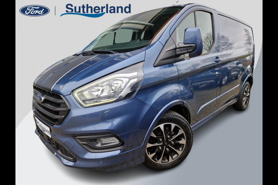 Ford Transit Custom 310 2.0 TDCI L1H1 Sport 185pk! | Camera achter | Lederen bekl.| Dodehoek herk| Trekhaak |