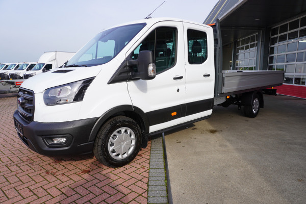 Ford Transit 350EL 2.0 TDCI 130PK L5 Pick-up Dubbel Cabine Trend RWD 7 Persoons Nr. V041 | Airco | Cruise | Apple CP & Android Auto | Trekhaak 3000KG | SYNC 4