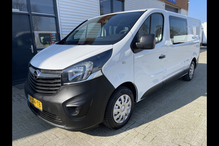 Opel Vivaro 1.6 CDTI 125pk L2H1 DC 5 persoons Edition EcoFlex / vaste prijs rijklaar € 16.950 ex btw / lease vanaf € 311 / airco / cruise / navi / trekhaak 2000 kg / pdc achter !