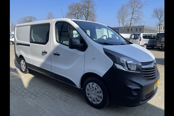 Opel Vivaro 1.6 CDTI 125pk L2H1 DC 5 persoons Edition EcoFlex / vaste prijs rijklaar € 16.950 ex btw / lease vanaf € 311 / airco / cruise / navi / trekhaak 2000 kg / pdc achter !