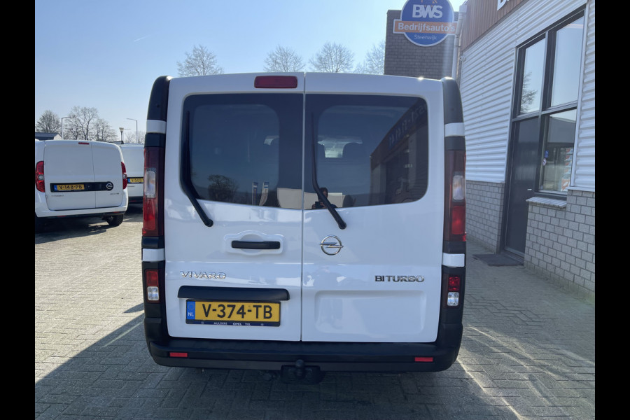 Opel Vivaro 1.6 CDTI 125pk L2H1 DC 5 persoons Edition EcoFlex / vaste prijs rijklaar € 16.950 ex btw / lease vanaf € 311 / airco / cruise / navi / trekhaak 2000 kg / pdc achter !