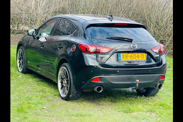 Mazda 3 2.0 GT-M/Trekhaak/Navi/2X TV DVD/Sportiefuitlaat/