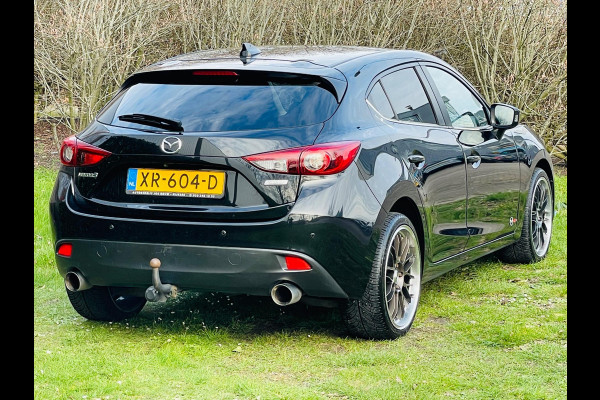 Mazda 3 2.0 GT-M/Trekhaak/Navi/2X TV DVD/Sportiefuitlaat/