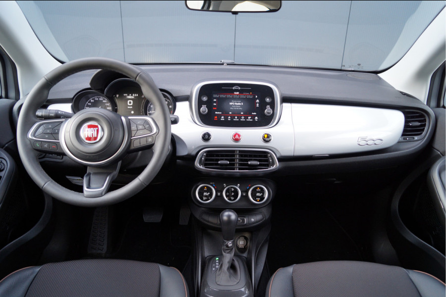 Fiat 500X 1.3 Turbo Automaat Lounge│17'' velgen│CarPlay│Clima│Cruise│PDC