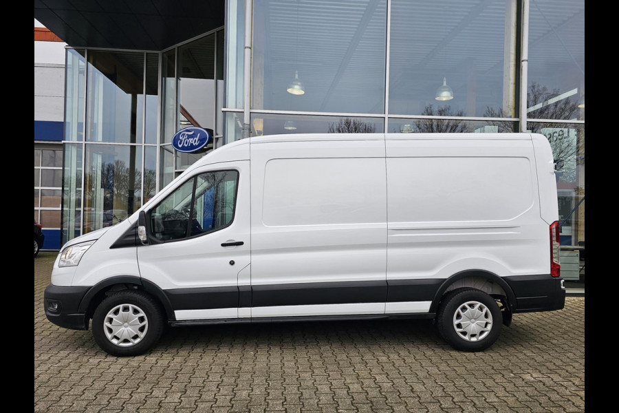 Ford Transit 350 2.0 TDCI L3H2 Trend 130pk Automaat | Trekhaak | Airco | DAB | Parkeersensoren v+a | Zéér netjes!