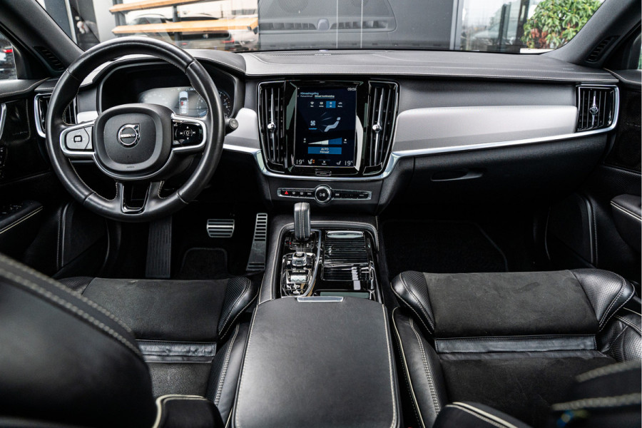 Volvo V90 2.0 T6 AWD R-Design Recharge - Incl. BTW l Facelift l Panorama l HUD l 360 camera
