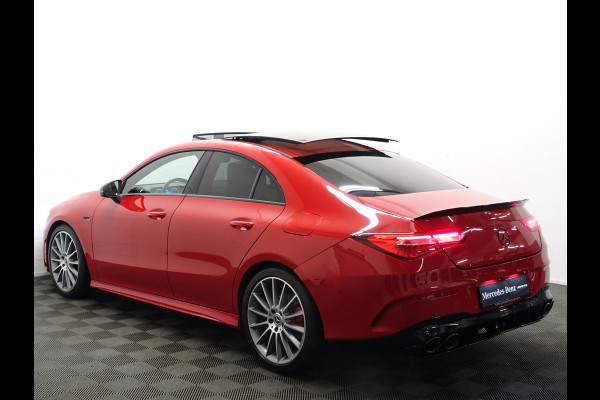 Mercedes-Benz CLA-Klasse 220 4MATIC AMG Night Edition Aut- Panodak I Designo Sport Leder I MBUX I 45s Pakket I Clima