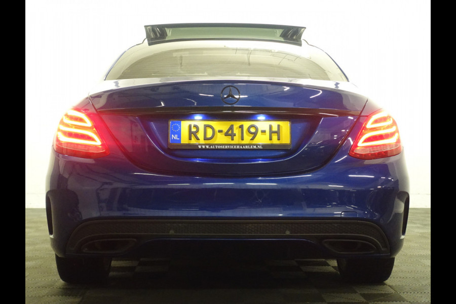 Mercedes-Benz C-Klasse AMG Night Edition Aut- Panodak I Burmester I Xenon Led I Sfeerverlichting I Stoelverwarming