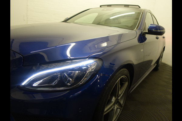 Mercedes-Benz C-Klasse AMG Night Edition Aut- Panodak I Burmester I Xenon Led I Sfeerverlichting I Stoelverwarming