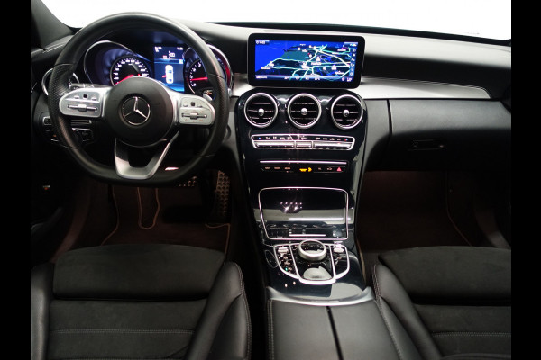 Mercedes-Benz C-Klasse 180 AMG Night Ed Aut- Camera I Keyless I Xenon Led I Burmester I Dynamic select