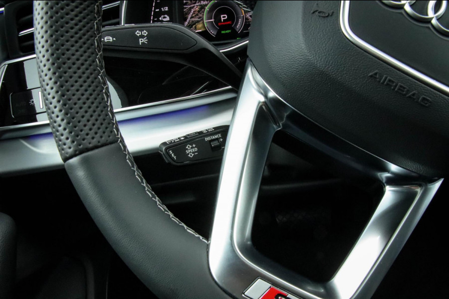Audi Q7 55TFSI e Quattro Pro Line S S-Line 381pk Automaat! 1e|DLR|Luchtvering|Panoramadak|Virtual|Kuipstoelen|Ventilatie|Softclose