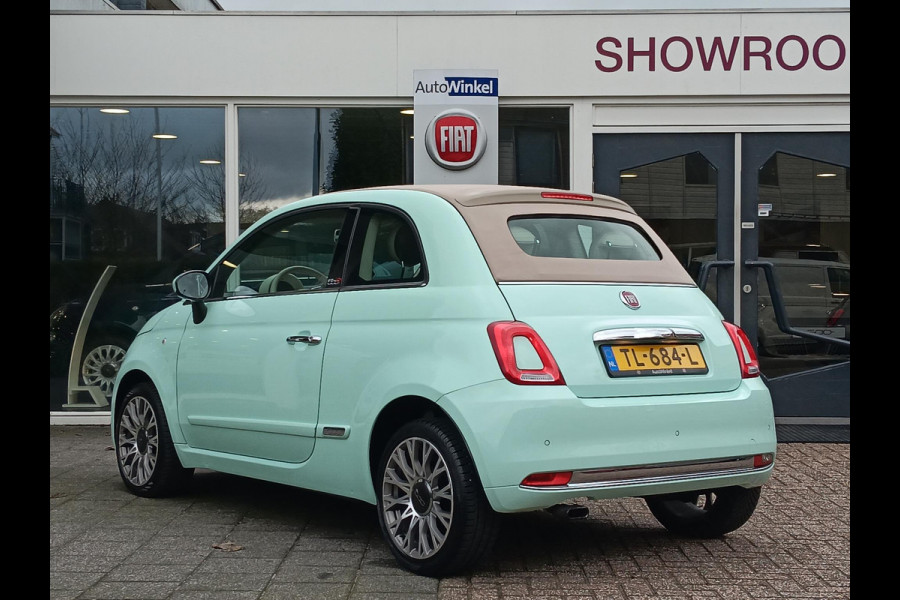 Fiat 500C TwinAir Turbo Lounge | Airco | Nav | 16" | PDC