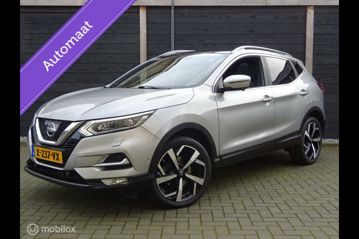 Nissan QASHQAI 1.2 Tekna + Automaat / Dik leder / 19" / Bose / LED / 98.786 KM!!