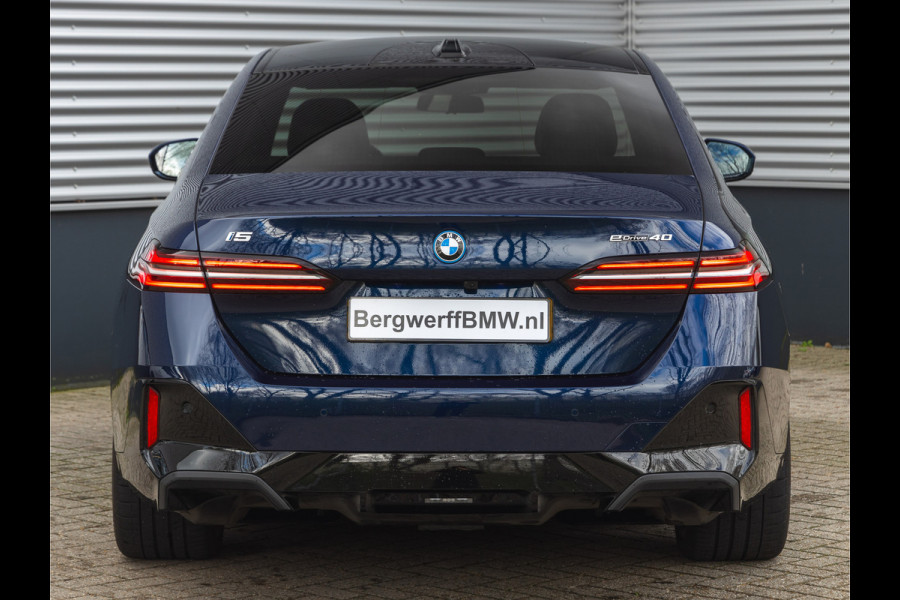 BMW i5 eDrive40 M-Sport - Pano - Comfortzetels - Stoelventilatie - Driving + Parking Ass Prof