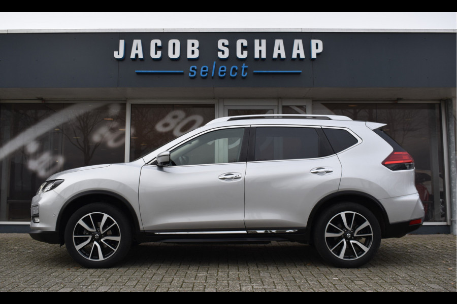 Nissan X-Trail 1.3 DIG-T Tekna Automaat / Panodak / Verwarmbare stoelen / 360 Camera / 19" LMV / Clima / Navi