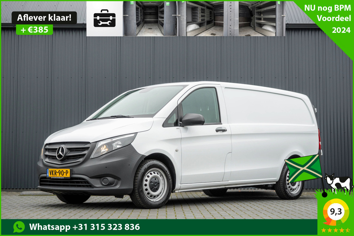Mercedes-Benz Vito 116 CDI | L2H1 | Euro 6 | 164 PK | Cruise | Carplay | Inrichting | A/C | PDC