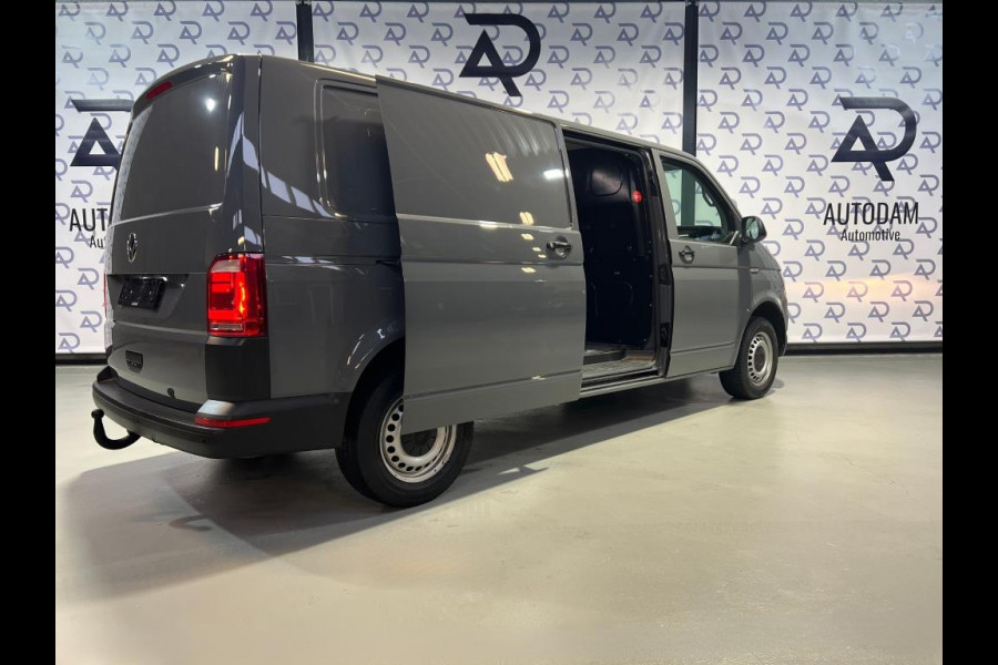 Volkswagen Transporter 2.0 TDI L2H1 DC Trendline|DSG|Leder|ACC|Navi|PDC|Moonstone Grijs