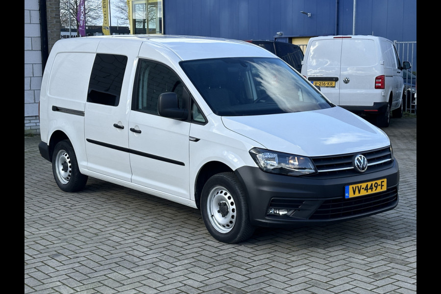 Volkswagen Caddy 2.0 TDI 102PK L2H1 Automaat EURO6 Cruise control/parkeer sensoren/airco