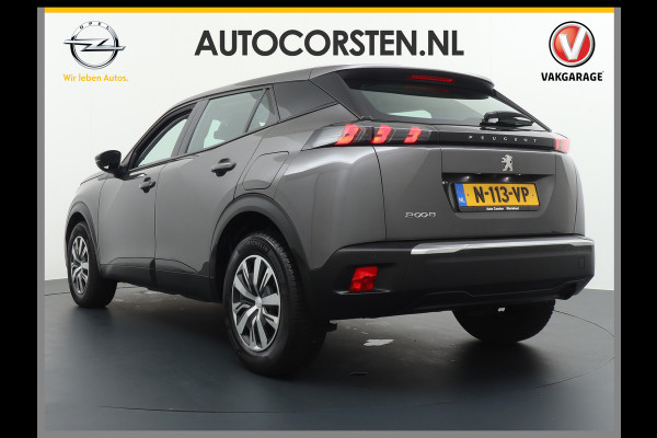 Peugeot 2008 1.2 101pk 3D-Navi Connect DAB+ Camera Apple Carplay Android APP 16"lmv Ecc CruiseControl ESP LED PDC Spoor-Assist AEB ESP PureTe LED El.Spiegels+Verwarmd Visio-Park AEB Rijstrooksensor+Correctie Vermoeidheid-detectie Hill Hold Botswaarsch.syst. ASR  Volledig Dealer Onderhouden L.B bij 75dkm uitgev. EURO 6.3 Licht+Regensensor 2022 ! Origin.NLse auto !!!