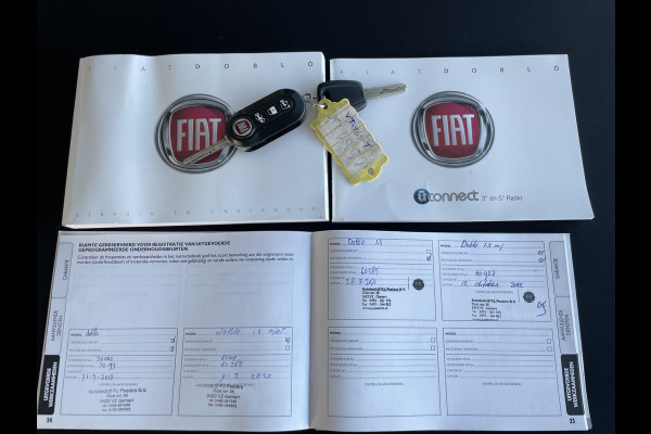 Fiat Dobló Cargo 1.3 MJ L1H1 Actual `door ons nieuw geleverd  Airco - Radio/USB/AUX/TEL - Zijwand bet. - Zijschuifd.R - Laadvloer - Tussenschot V