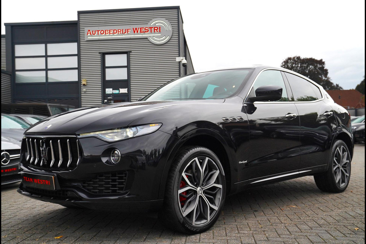 Maserati Levante 3.0 V6 AWD GranLusso | Panorama | Luxe leder met rode stiksels | 360 CAM | LED verlichting | Adaptieve cruise |