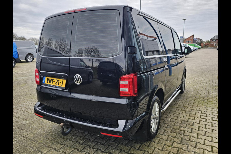 Volkswagen Transporter 2.0 TDI L1H1 204 pk DSG automaat | Trekhaak | Full led | Camera | Navigatie | Stuurwielbediening | Sidebars | Bijrijdersbank | Nette auto!