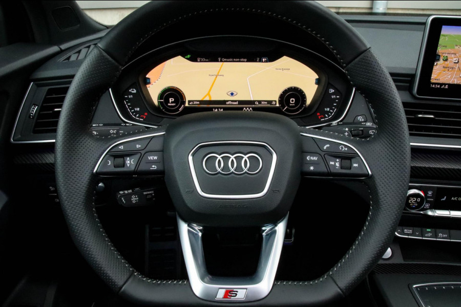 Audi Q5 50 TFSI e Quattro Competition Pro Line S S-Line 299pk Automaat Luchtvering|Panoramadak|Virtual Cockpit|LED Matrix|Black|22