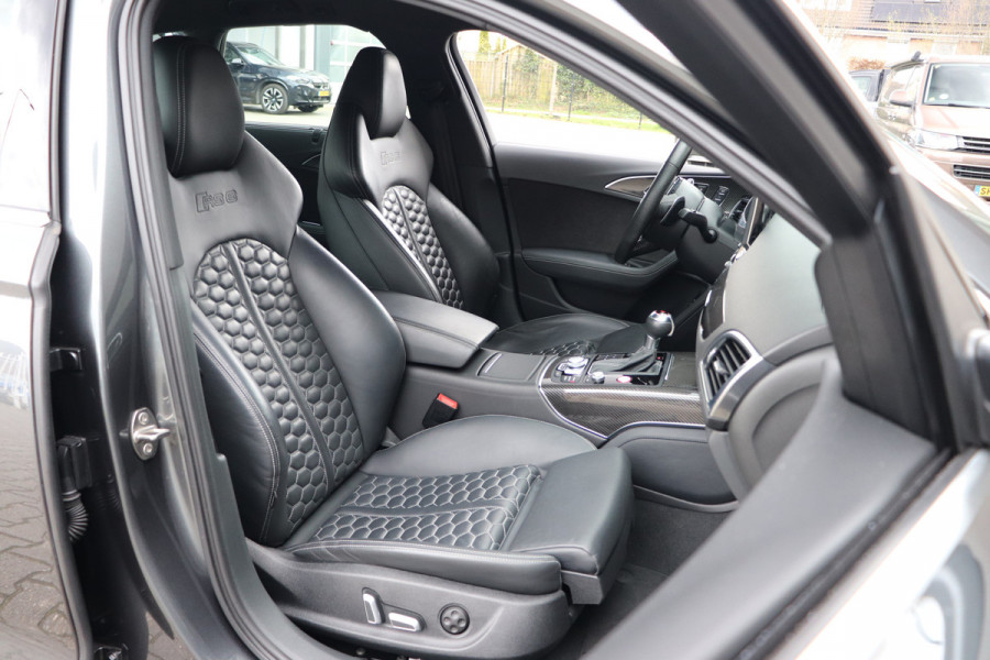 Audi RS6 4.0 TFSI Quattro Carbon Diamondleder Kuipstoelen