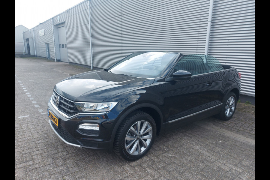 Volkswagen T-Roc Cabrio 1.0 TSI Style Carplay/Audio/Navigatie, parkcontrol, adap.Cruise, windscherm,stoelverwarming,