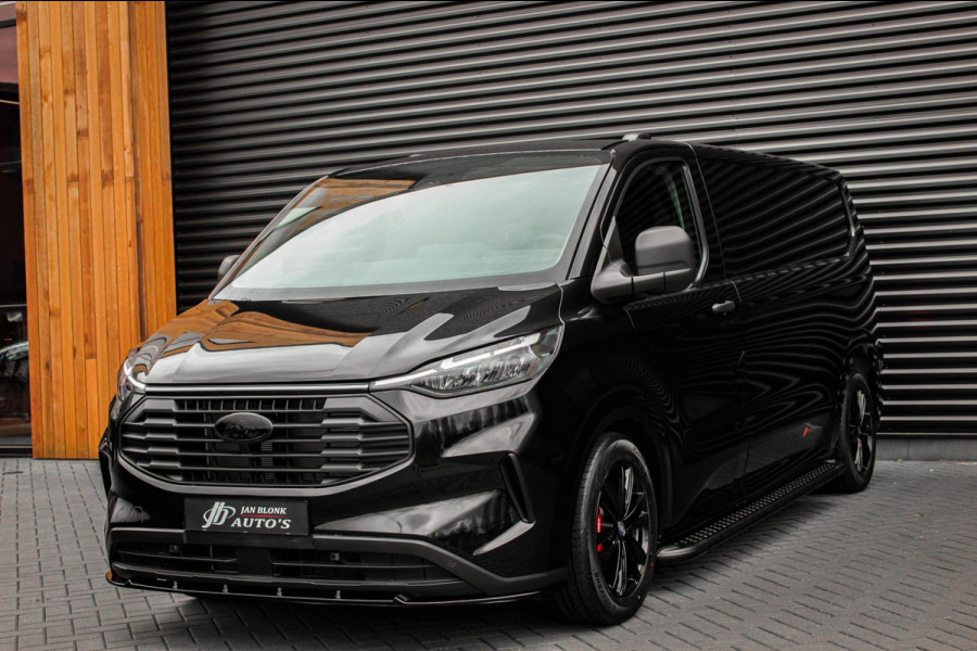 Ford Transit Custom 300 2.0 TDCI L2H1 AUTOMAAT 136PK JB-EDITION / FULL BLACK / APPLE CARPLAY / 3-ZITS / MY2024 / DIRECT RIJDEN