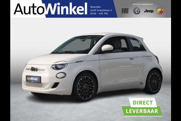 Fiat 500E 3+1 Icon 42 kWh | Uit voorraad leverbaar | Pack Winter | 17" | Style Pack | € 2.000,- Subsidie