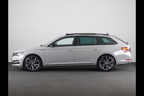 Škoda Superb Combi 1.5 TSI ACT Sportline Business 150PK DSG (Automaat) | Panorama dak | Comfort pakket | Functie pakket | 19"LM velgen |