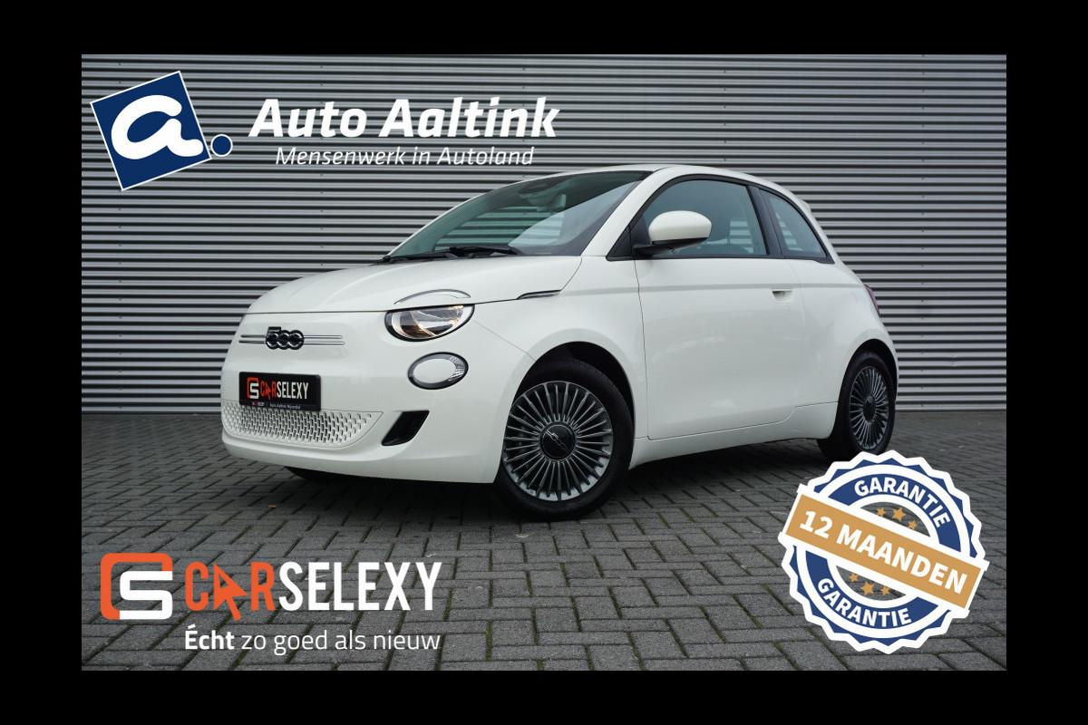 Fiat 500E Icon 24 kWh 100% ELEKTRISCH | AUTOMAAT| CLIMA | 2K SUB!