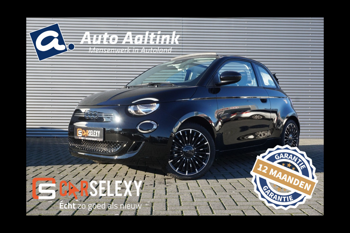 Fiat 500 Icon 42 kWh 2K SUB | CABRIO | WINTERPACK | 17' 4S BANDEN | LUXE!