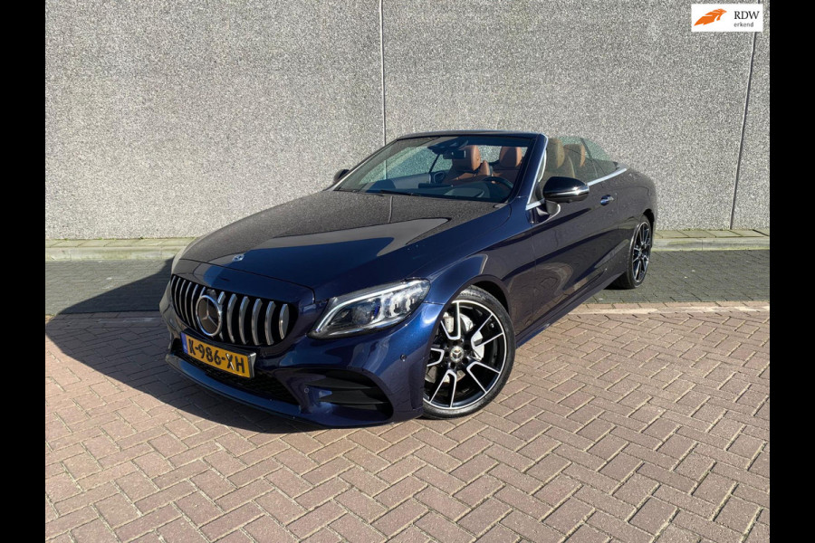 Mercedes-Benz C-Klasse Cabrio 220 d Premium Plus Pack AMG-pakket | GARANTIE | APK T/M 28-2-2024 | BOMVOL OPTIES | NIEUWSTAAT