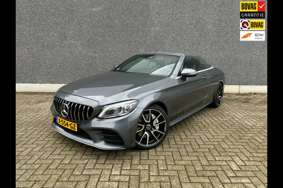 Mercedes-Benz C-Klasse Cabrio 300 Advantage Pack AMG | FACELIFT | BURMESTER | SPORTUITLAAT | LEDER | APK T/M 31-1-2026 | GARANTIE