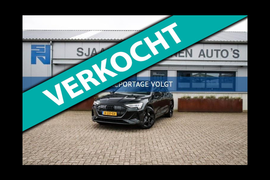 Audi e-tron 50 Quattro Launch S edition Black S Line 71 kWh 313pk! 1e Eig|NL|DLR|Panoramadak|Virtual Cockpit|Luchtvering|Black|22