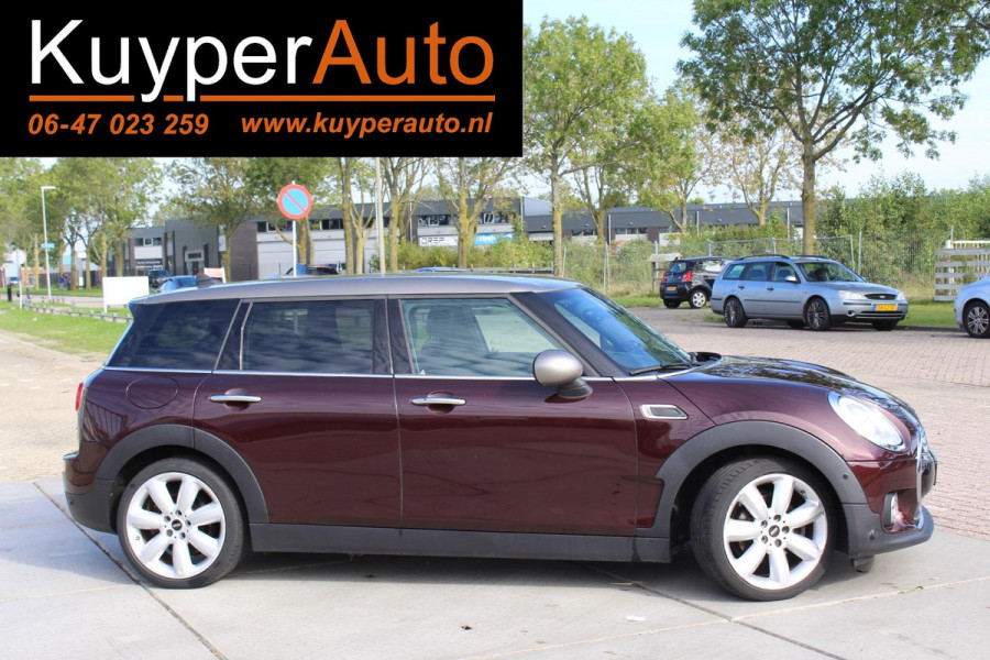 MINI Clubman 1.5 Cooper Chili Serious Business AUTOMAAT NAP CAMERA KEYLESS NAVI CLIMA DEALER ONDERHOUDEN