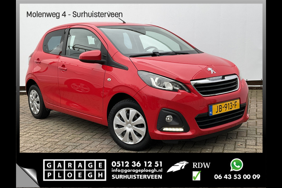 Peugeot 108 1.0 e-VTi 5-deurs Navi Airco led Red Chili Active