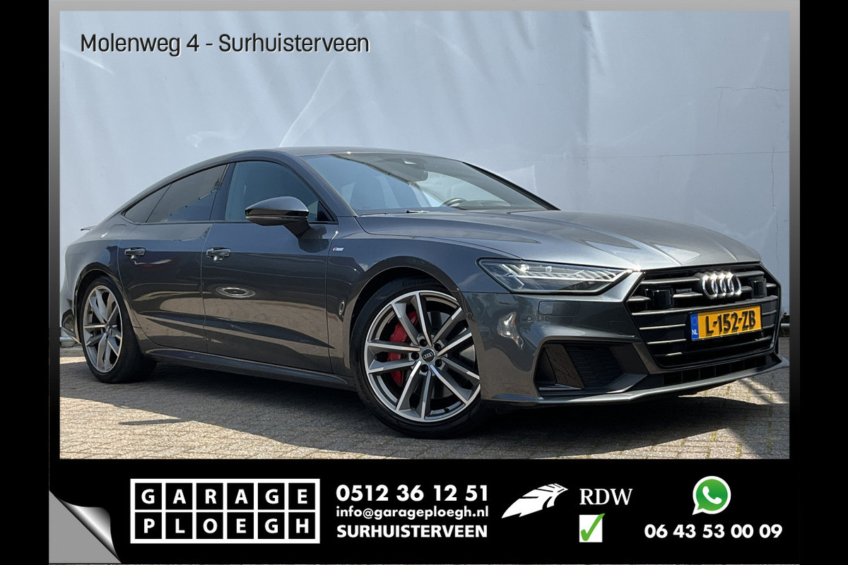 Audi A7 Sportback 55 TFSI E Quattro PHEV Competition S-Line RS-zetels 20inch Camera S-Edition Plug-in