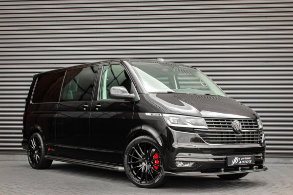 Volkswagen Transporter 2.0 TDI L2H1 150PK BULLI FULL BLACK / JB- EDITION / 2X SCHUIFDEUR / VERLAGINGSVEREN / DUBBEL CABINE / FULL