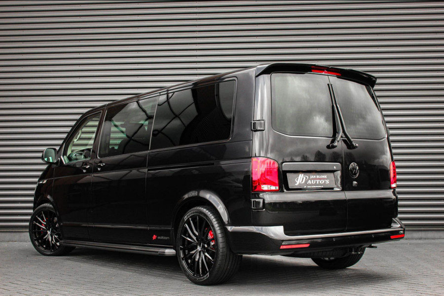 Volkswagen Transporter 2.0 TDI L2H1 150PK BULLI FULL BLACK / JB- EDITION / 2X SCHUIFDEUR / VERLAGINGSVEREN / DUBBEL CABINE / FULL