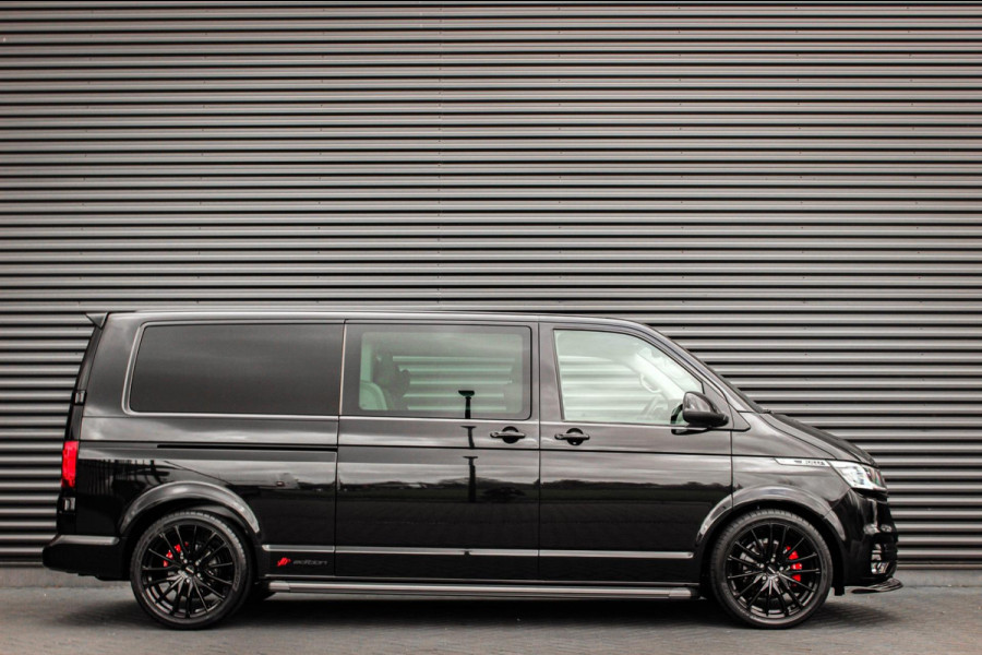 Volkswagen Transporter 2.0 TDI L2H1 150PK BULLI FULL BLACK / JB- EDITION / 2X SCHUIFDEUR / VERLAGINGSVEREN / DUBBEL CABINE / FULL