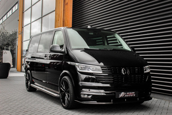 Volkswagen Transporter 2.0 TDI L2H1 150PK BULLI FULL BLACK / JB- EDITION / 2X SCHUIFDEUR / VERLAGINGSVEREN / DUBBEL CABINE / FULL