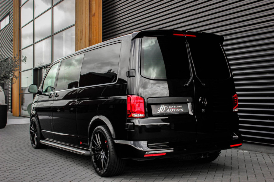 Volkswagen Transporter 2.0 TDI L2H1 150PK BULLI FULL BLACK / JB- EDITION / 2X SCHUIFDEUR / VERLAGINGSVEREN / DUBBEL CABINE / FULL