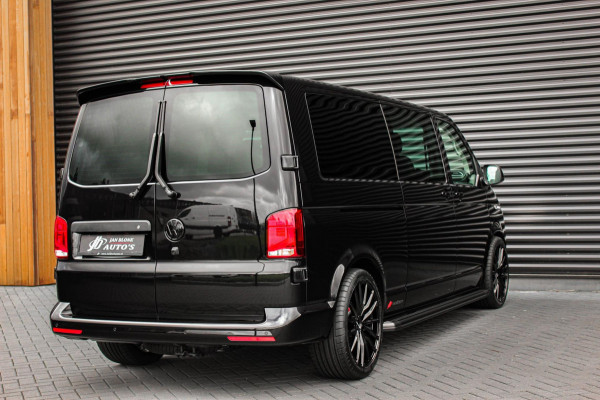 Volkswagen Transporter 2.0 TDI L2H1 150PK BULLI FULL BLACK / JB- EDITION / 2X SCHUIFDEUR / VERLAGINGSVEREN / DUBBEL CABINE / FULL