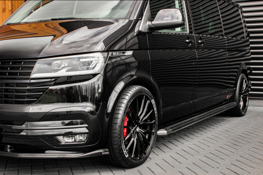 Volkswagen Transporter 2.0 TDI L2H1 150PK BULLI FULL BLACK / JB- EDITION / 2X SCHUIFDEUR / VERLAGINGSVEREN / DUBBEL CABINE / FULL